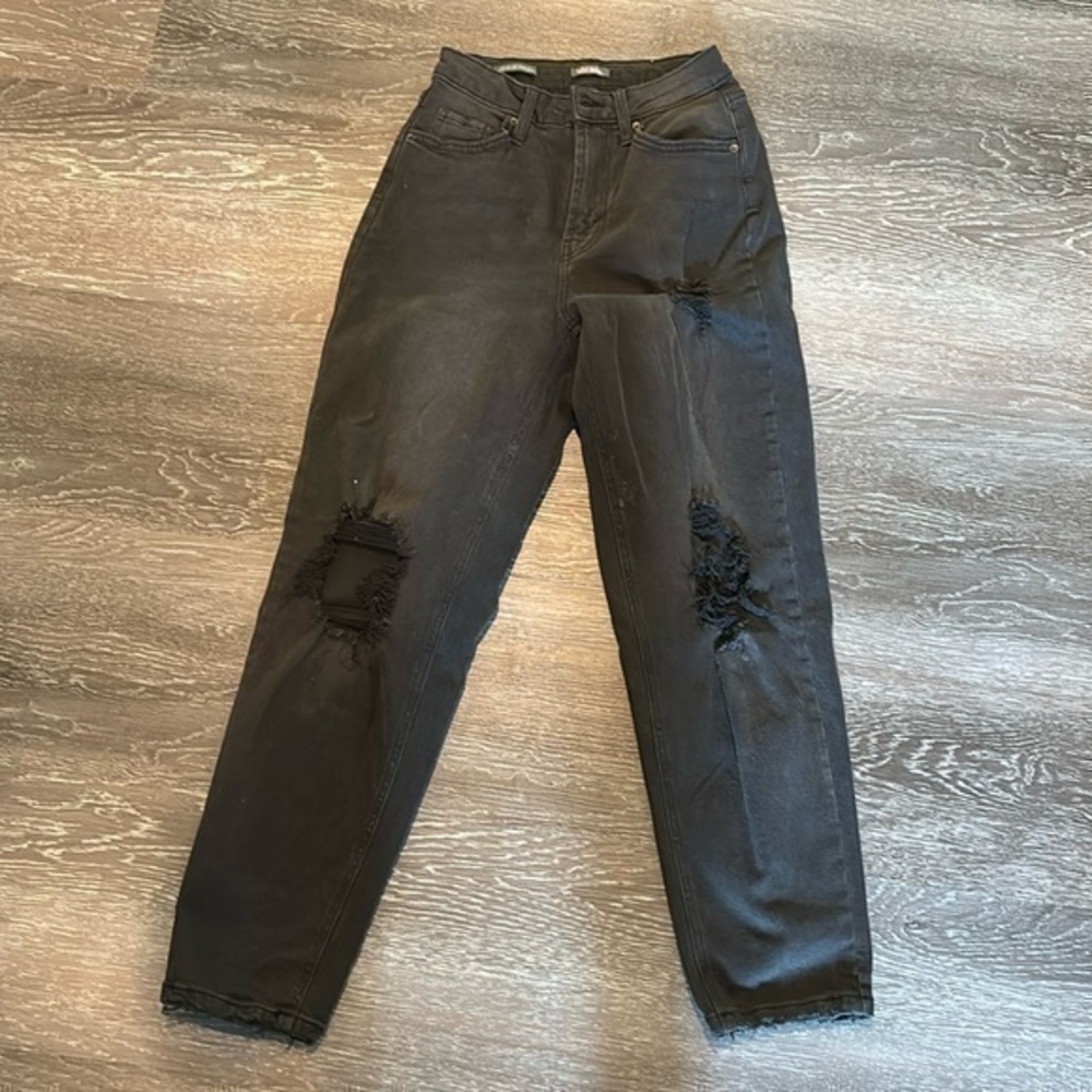 Wild Fable super high-rise tapered jeans